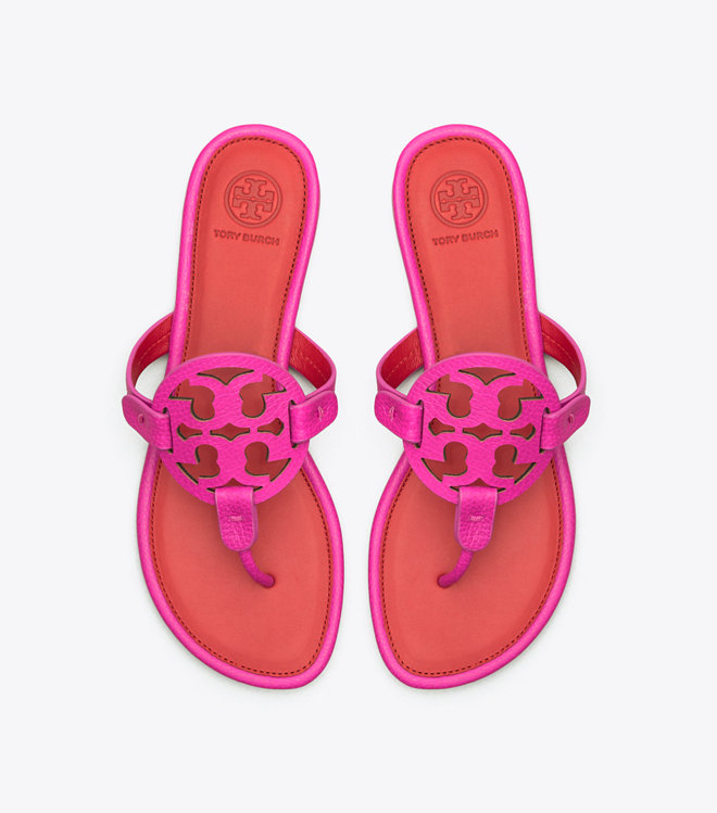 tory burch miller pink sandals