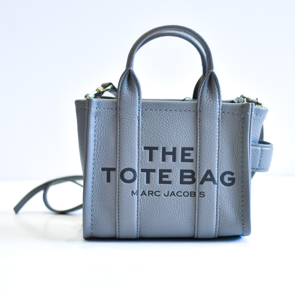 Marc Jacobs The Micro Tote Wolf Grey One Size