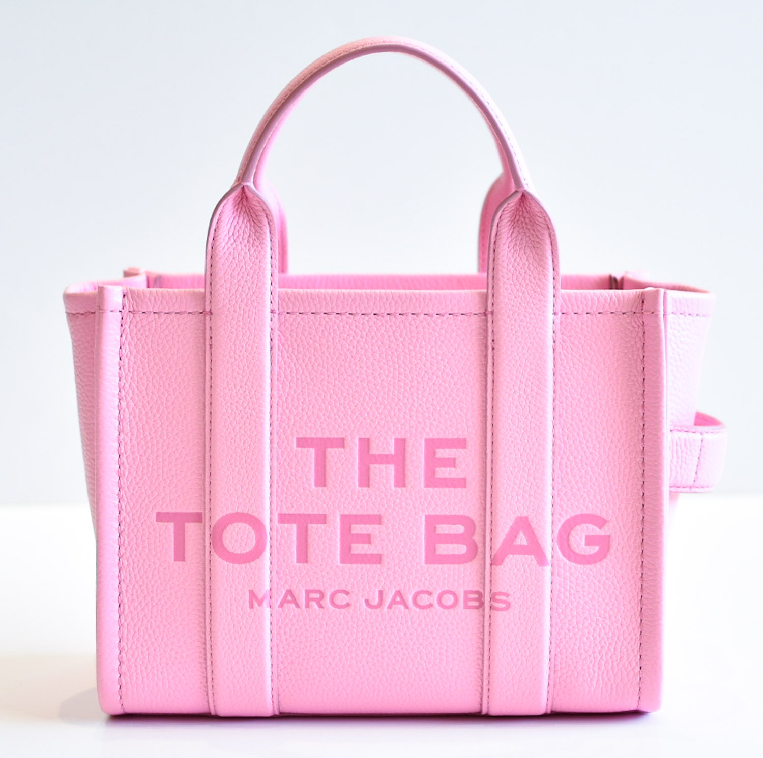 The Mini Tote Bag - Marc Jacobs - Leather - Pink