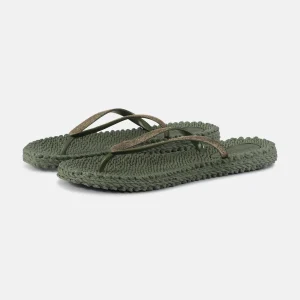 ILSE JACOBSEN Cheerful 01 Flip-Flops in Army