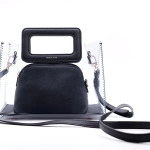 VENICE ROSE The Stadium Tote in Black