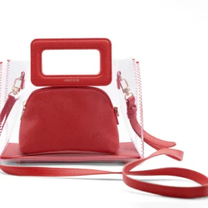 VENICE ROSE The Stadium Tote in Red