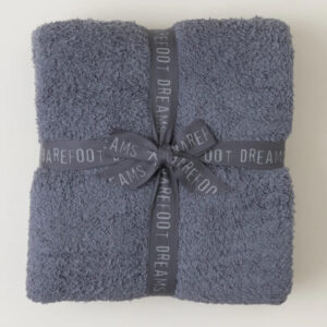 BAREFOOT DREAMS Cozychic Throw in Graphite