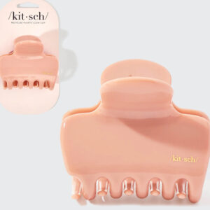 KITSCH Recycled Plastic Puffy Cloud Clip 1pc in Rosewood