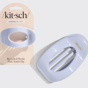 KITSCH Recycled Plastic Medium Flat Cloud Clip in Hydrangea Breeze