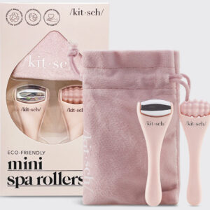 KITSCH Mini Spa Rollers 2pc Set