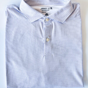 JOHNNIE-O Teo Performance Jersey Polo in Verbena