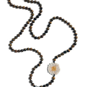 SOLAR ECLIPSE Hand-painted Daisy Gemstone Crossbody Phone Chain