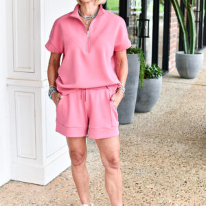 VARLEY Atrium High Rise Short 4.5 in Rapture Rose