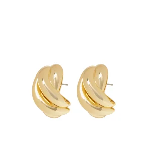 ROXANNE ASSOULIN The Knot Earrings in Gold