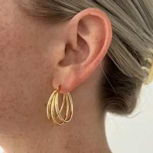ALV JEWELS AVA HOOPS