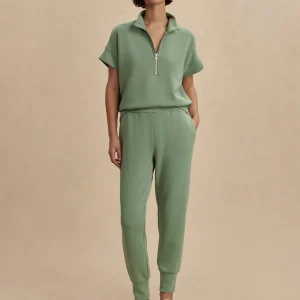 VARLEY The Slim Cuff Pant 25 in Loden Frost
