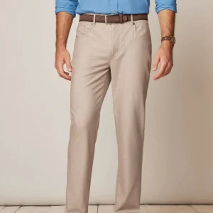 JOHNNIE-O Glendale Pant in Light Khaki