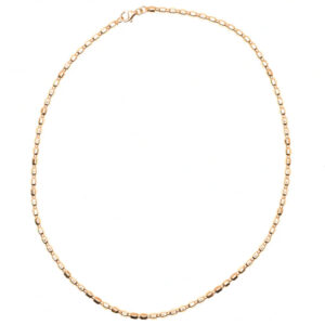 REBECCA PINTO Nugget Chain Necklace 17.5"