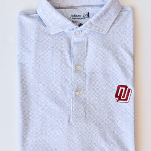 JOHNNIE-O Hinson Polo with OU Logo in Seal