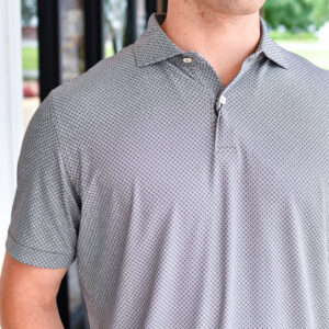 PETER MILLAR Seville Performance Jersey Polo in White