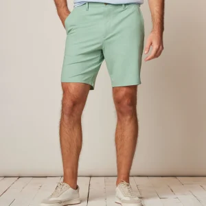 JOHNNIE-O Jupiters Stretch Cotton Performance Shorts in Jungle