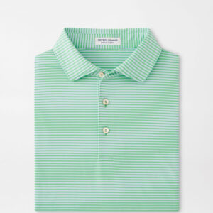 PETER MILLAR Hales Performance Jersey Polo in Pear Tart