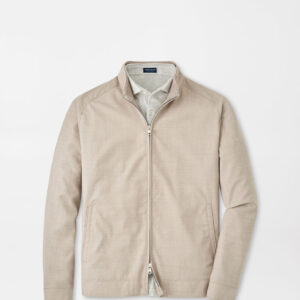PETER MILLAR Excursionist Lite Bomber in Dark Sand