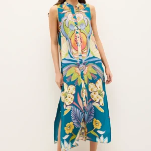 MARIE OLIVER Kirkley Dress in Perennial