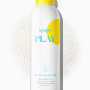 SUPERGOOP PLAY 100% Mineral Body Mist SPF 30 6 fl. oz