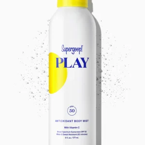 SUPERGOOP Play Antioxidant Mist SPF 50 with Vitamin C 6 oz