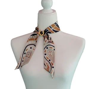 HAMPTON ROAD Paisley Twilly Set in Gold