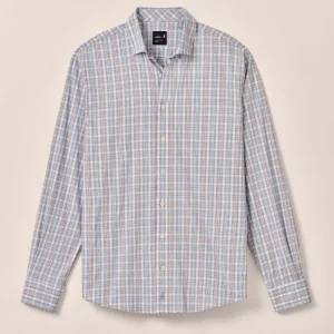 JOHNNIE-O Bruin Performance Button Down Shirt in Seychelles