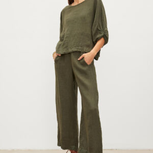 VELVET Lola Pant in Sap