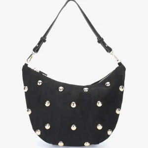 REMI & REID Annine Studded Crossbody in Black