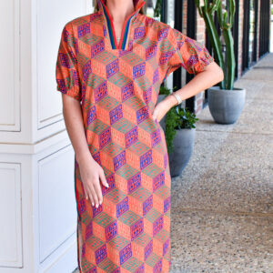 EMILY MCCARTHY Poppy Caftan in Vintage Monogram
