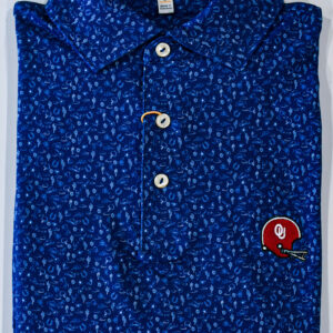 PETER MILLAR OU Helmet Outlaw Performance Jersey Polo in Sport Navy