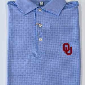 PETER MILLAR OU Phoenix Performance Jersey Polo in Cottage Blue