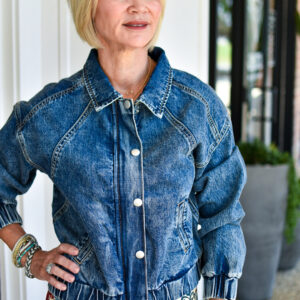 ELAN Jacket in Denim Blue