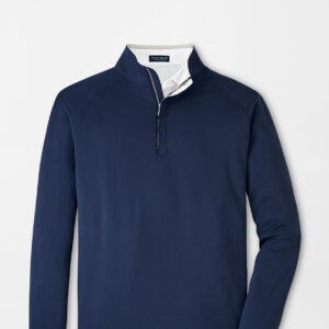 PETER MILLAR Stealth Performance Quarter-Zip in Navy