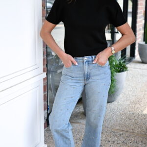 dh NEW YORK Freya Top in Black