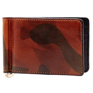 MARTIN DINGMAN Hemingway Credit Card Moneyclip in Camo