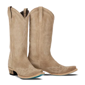 LANE BOOTS Lexington Boot in Latte Suede