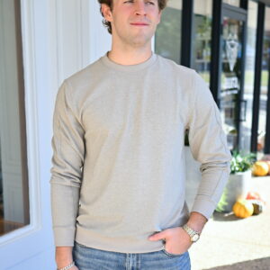 FUNDAMENTAL COAST Maverick Crew in Steel Grey