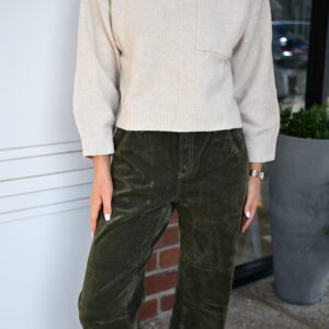 DEAR JOHN Lasso Jean in Olive