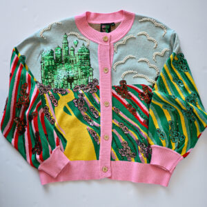 QUEEN OF SPARKLES Yellow Brick Road Sweater in Multi