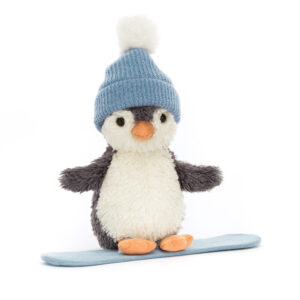 JELLYCAT Peanut Penguin Snowboarding-Small
