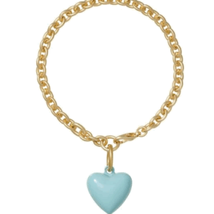 ROXANNE ASSOULIN The Mini Puffy Heart Bracelet in Cloud