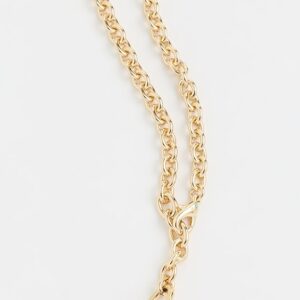ROXANNE ASSOULIN The Mini Puffy Heart Necklace in Sienna