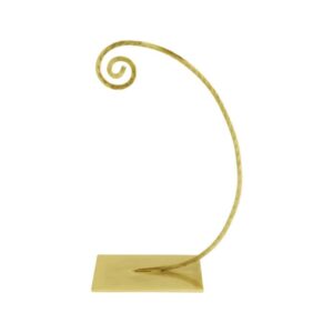 MICHAEL ARAM Spiral Ornament Stand in Gold