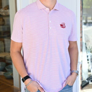 JOHNNIE-O Stetsons with Schooner Logo in Crimson