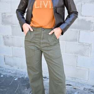 PISTOLA Tori Utility Pant in Sequoia