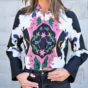 CLEOBELLA Zoya Blouse in Estelar Print