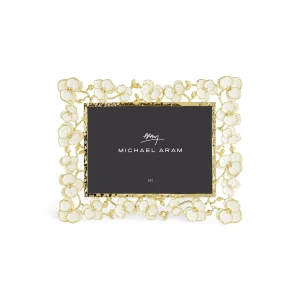 MICHAEL ARAM Orchid Sculpted 5X7 Frame