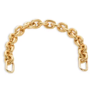 CLARE V. Shortie Strap in Vintage Gold